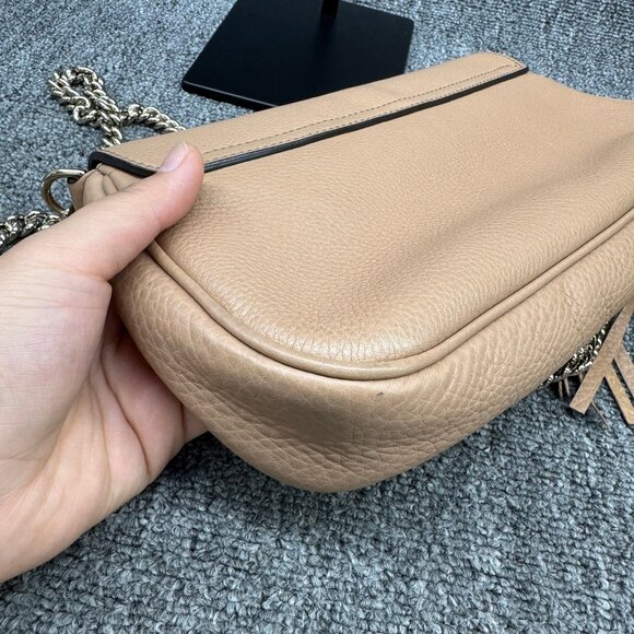 GUCCI Soho Leather Shoulder Bag 675-082025 - Picture 11 of 15